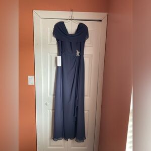 NWT Azazie Stormy A Line Formal Dress